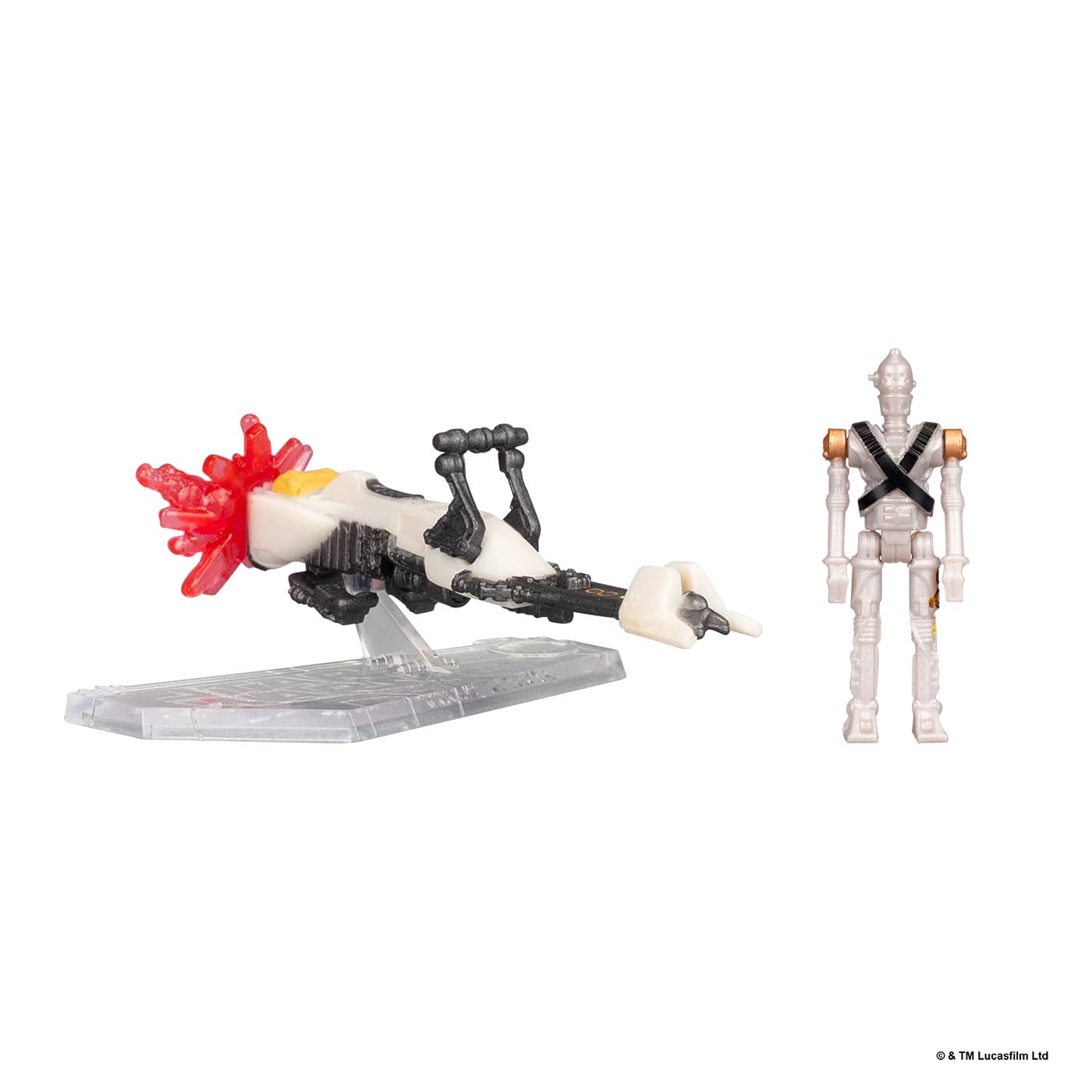 Exploding Imperial Speeder with IG-11 image 2